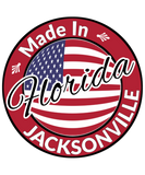 Discover Made in Jacksonville Florida USA Flag