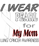 Discover Lung Cancer Pearl Ribbon Awareness T