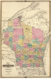 Discover Map of the State of Wisconsin