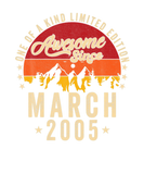 Discover Awesome Since March 2005, Vintage 17Th Birthday