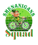 Discover Vintage Retro Shenanigans Squad Patrick's Day Bicy