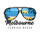 Discover Melbourne Beach Florida Palm Tree Sunglasses Souve