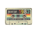 Discover Best Of 1982 40Th Birthday Gifts Cassette Tape Vin
