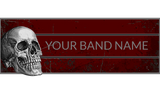 Discover Custom Name Band T Skull Rock Heavy Metal Music