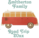 Discover Retro Sixties Van Family Road Trip Vacation Year