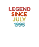 Discover Legend Since July 1995 Retro Birthday Gift