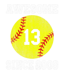 Discover 13Th Birthday Softball Player 13 Years Old Vintage