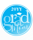 Discover Mom of Class Year Graduate Sky Blue