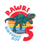 Discover Kids Boy 5Th Birthday I Rawr! Tyrannosaurus Rex I