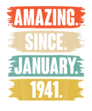 Discover January Birthday Gift - Amazing Since January 1941