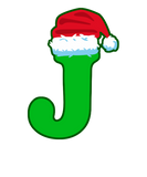 Discover Letter J Father Christmas Santa Claus Hat Alphabet