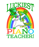 Discover Luckiest Piano Teacher St Patrick's Day Unicorn