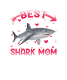 Discover Womens Cute Best Shark Mom Mama Family Mother's Da