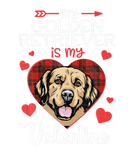 Discover Golden Retriever Is My Valentine Funny Dog Red Pla
