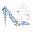 Discover Mb 55Th Birthday Diamond High Heels Crown Sparklin