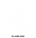 Discover Keep Calm and Marry On Lesbian Wedding