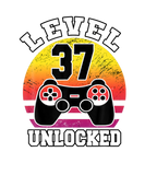 Discover Level 37 Unlocked 37 Years Old Retro 80S 37Th Birt