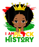 Discover Black Melanin Girl I Am Black History Month Kids T