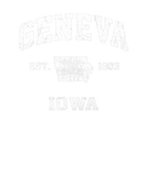 Discover Geneva Iowa IA Vintage State Athletic Style