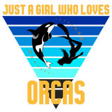 Discover Just A Girl Who Loves Orcas Sleeveless