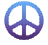 Discover Purple Peace Sign
