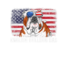 Discover Mens Funny English Bulldog Dad American Flag Fathe