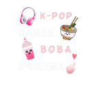 Discover Funny K-Pop Ramen Boba Bubble Tea K-Drama Kawaii L