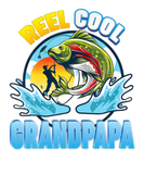 Discover Reel Cool Grandpapa Fishing Dad Father Day Gift Pa