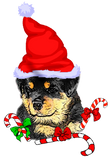 Discover Rottweiler Christmas Merry