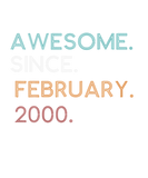 Discover 22  Year Old Awesome Since February 2000 22Th Birt