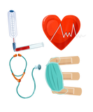Discover Love Nurse Gift Heartbeat Stethoscope Nursing Stud