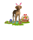 Discover Vizsla Dog Easter Egg Hunting Bunny Vizsla Easter