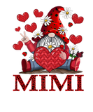 Discover Mimi Gnome With Heart Red Leopard Valentine Day