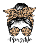 Discover Leopard Mimzy Life Cute Messy Bun Girl Mother's Da
