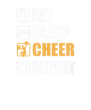 Discover Cheer Competition Design Eat Sleep Repeat Gift