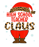 Discover High School Teacher Claus Christmas Santa Hat Paja