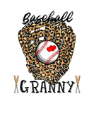 Discover Womens Baseball Granny Leopard Game Day Baseball L