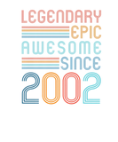 Discover 20Th Birthday Decoration Legendary Epic Awesome Si