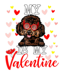 Discover My Poodle Is My Valentine Paw Dog Puppy Lover