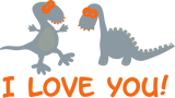 Discover I love you Dinos Couples Cupid Lover Cute T-Shirts