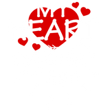 Discover My heart belongs to her (white text) T-Shirts