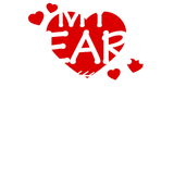 Discover My heart belongs to him (white text) T-Shirts