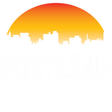Discover Portland Maine Sunset Skyline T-Shirts