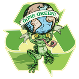Discover Gone Green Earth Day Frog T-Shirts