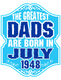 Discover The Greatest Dads Are Born In July 1948