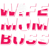Discover Wife Mom Boss! we love mama! Mum! Mommy! T-Shirts
