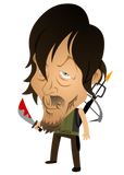 Discover Daryl Dixon Norman Reedus form The Cartoons Dead T-Shirts