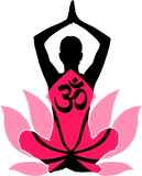 Discover Om Namaste Yoga Pose Lotus Fuchsia