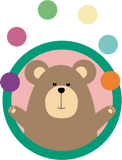 Discover Juggling Brown Bear in circle T-Shirts