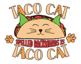 Discover TACOCAT Kitty Cat Navy Graphic T-Shirts